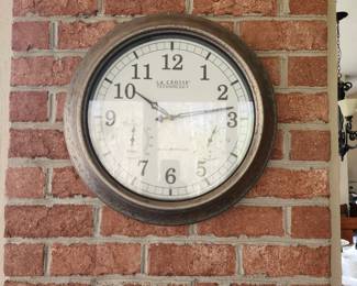 Porch clock