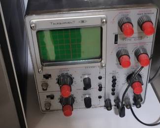 Telequipment oscilloscope type d54 dual Channel analog