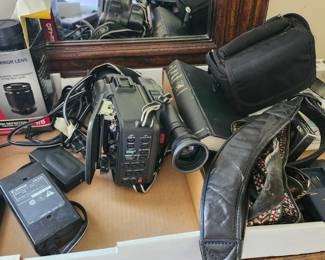 Camera and equipment