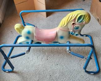 Vintage rocking horse