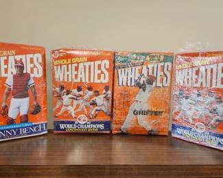Vintage Wheaties Sports boxes
