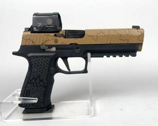 Sig Sauer Xten P320 10mm Auto Pistol SN# 53K240631, 3 Total Mags, Sig Sauer P320 Recoil Reduction System, Romeo2 Red Dot, Paperwork