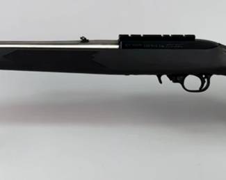 Ruger 10/22 Stainless .22 LR Rifle SN# 822-16839, Extra Stainless Steel Threaded Bbl, Paperwork, In Box
