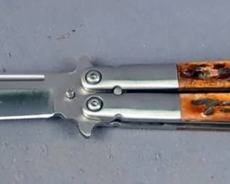 Master Knives Butterfly Knife, 4" Blade 