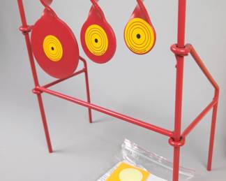 Do-All Outdoors Triple Rimfire Handgun/Rifle Spinner Target For .22 Cal, Model SS7022, With Instructions, In Box