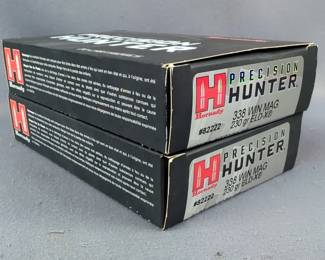 Hornady Precision Hunter .338 Win Mag Ammo, Approx 40 Rds, Local Pickup Only 