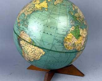 Weber Costello 10" Hy-Press Bilt Political Globe 
