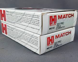 Hornady Match 300 PRC Ammo, Approx 40 Rds, Local Pickup Only 