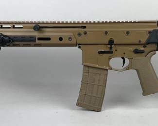 Palmetto State Armory JAKL 5.56 Nato Rifle SN# J5006526, Adjustable Folding Stock, Angled Foregrip, Crimson Trace Tactical Light CWL-202 With Box, Extra Vertical Grip 