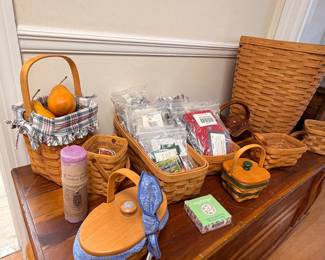 Longaberger basket collection grouping