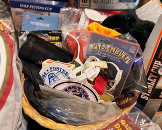 Sports basket auto emblem Stanley Cup lot