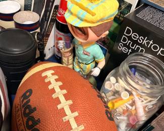 Riddell football Masters golf novelty lot