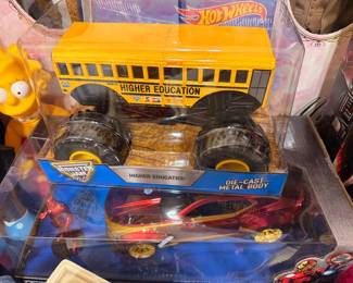 Hot Wheels Monster Trucks Higher Education school bus