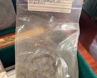 Authentic Civil War-era 1872 oil lamp lid, Franklin TN