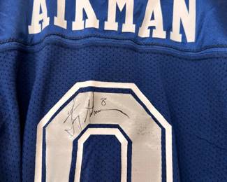 Troy Aikman autographed Dallas Cowboys #8 jersey