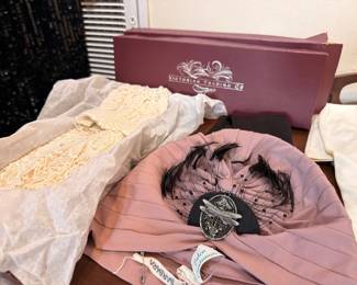 Victorian Trading Co. boxed millinery hat