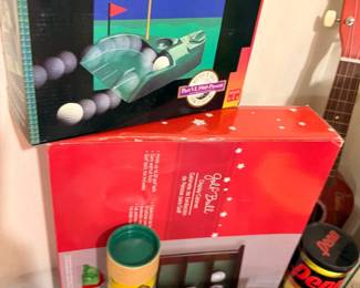 Electric Putting Partner golf trainer set