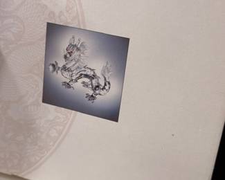 Swarovski SCS Chinese dragon collector card