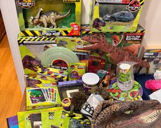 Jurassic Park Lost World toy and figure lot