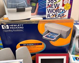 HP DeskJet printer and office electronics
