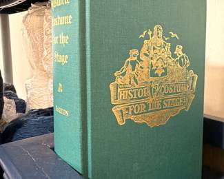 Historic Costume for the Stage antique hardcover book