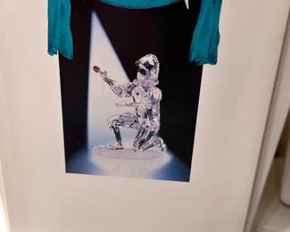 Swarovski crystal Pierrot Masquerade figurine, boxed