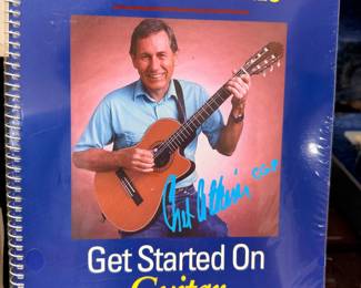Signed Chet Atkins Get Started On Guitar instructional book