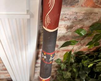 Hand painted Aboriginal style didgeridoo