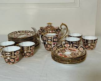 Imari Tea Set