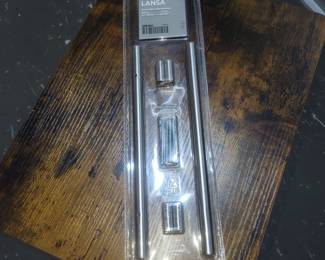 IKEA LANSA cabinet handle pull in stainless steel