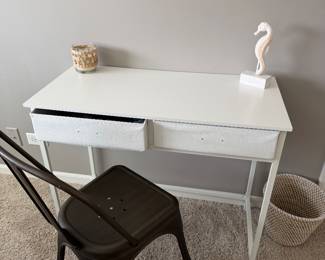 Home Office Desk with 2 Fabric Drawer