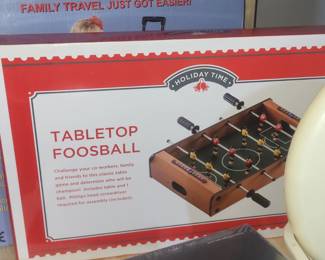 Holiday Time tabletop foosball game set