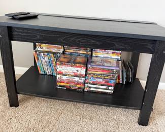 TV Stand & DVD's