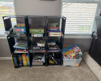 Games & Cube Storage Organizer