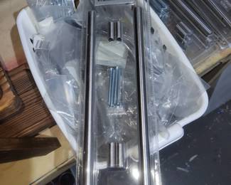 IKEA LANSA cabinet handle pull in stainless steel