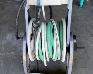 hose reel with hose