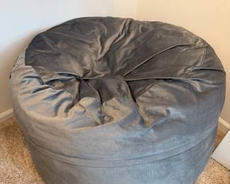 HABUTWAY Bean Bag Chair Luxurious Velvet Ultra Soft Fur with High-Rebound Memory Foam
