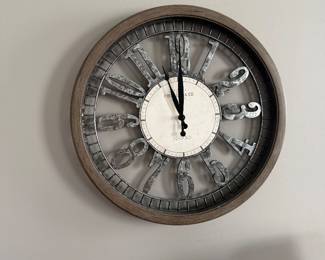 FirsTime & Co. Whitmore Clock, Farmhouse & Rustic Style,