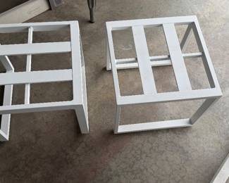 Outdoor Aluminum Ottomans