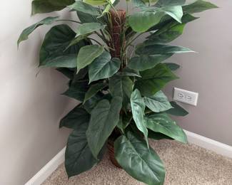  Philodendron silk plant
