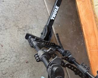 Thule hitch-mounted bike rack
