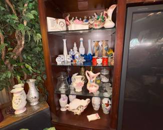 Vases, Ewers, last super figure, Blue glass