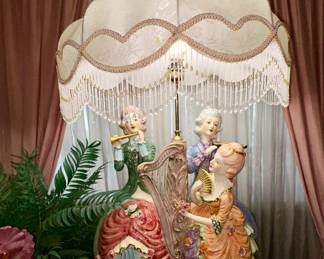 Huge Vintage Italian Style Lamps