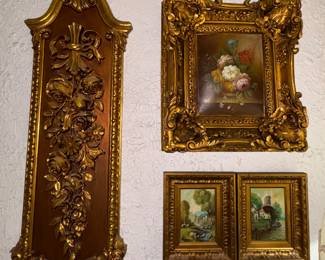 Syroco Wall Decor, small paintings