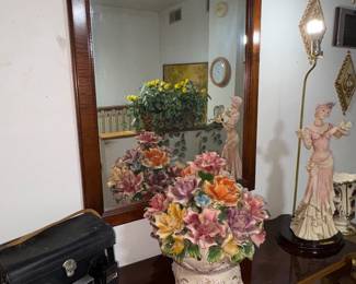 Universal Furniture Cherry Traditional Style Wall Mirror