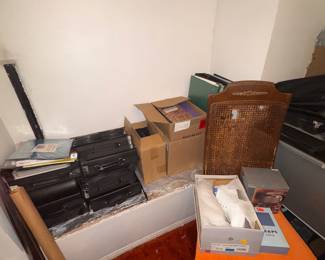 Cases of loose CDs and DVDs