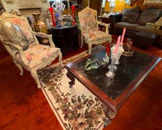 Area Rug, Coffee table