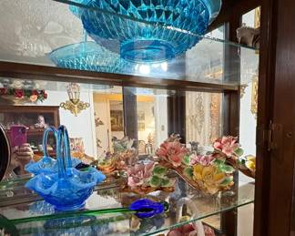 Indiana glass basket