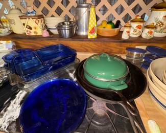 Merry Mushroom canisters,