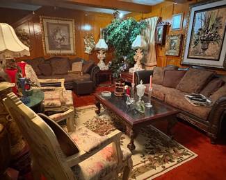 Downstairs family room